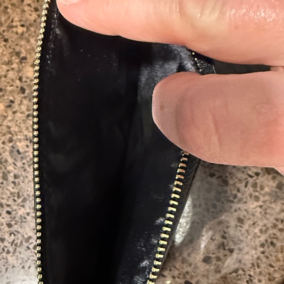 NWOT Tom Ford faux leather flat zip pouch - Picture 3 of 3